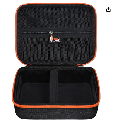 กระเป๋าสะพาย EVA แข็งแรง เหมาะกับ TROIZO/JUFINX เครื่องปั่นอากาศ 150000RPM เครื่องปั่นอากาศไฟฟ้า เครื่องจัดกล่องเก็บของเดินทางแบบพกพา เครื่องกันกระแทก (กระเป๋าสะพายเท่านั้น)