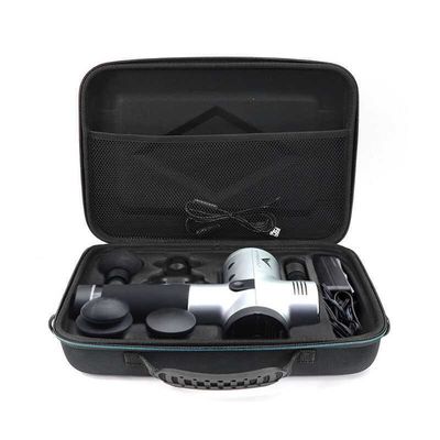 OEM 600D โพลีเอสเตอร์ Massage Gun กรณี 75degree โลโก้ EVA ลายนูน