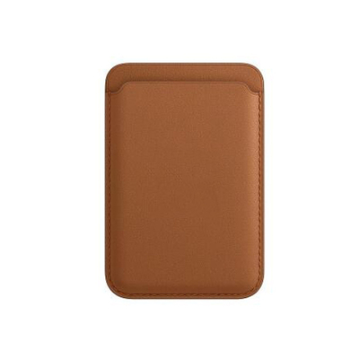 ด้านหลังกระเป๋าเงิน Magsafe กระเป๋าหนัง PU สำหรับ Galaxy S7 Iphone 13 Card