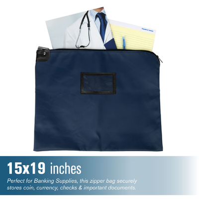กระเป๋าสตางค์ส่งสัญญานิลอนลายแลมเนต HIPAA พร้อมพัสดุ - 19W X 15H - พร้อมส่ง