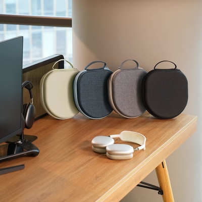 เคสสมาร์ทสําหรับ Apple AirPods Max รองรับโหมดหลับ, Hard Organizer กระเป๋าเก็บของเคลื่อนไหว