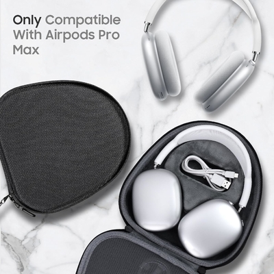 Airpods Max Case กระเป๋าสะพายหูฟังกระเป๋าสะพายกระเป๋าสะพายกระเป๋าสะพายเดินทางแบบพกพาที่กันรอยและกันฝุ่นสําหรับ Airpod