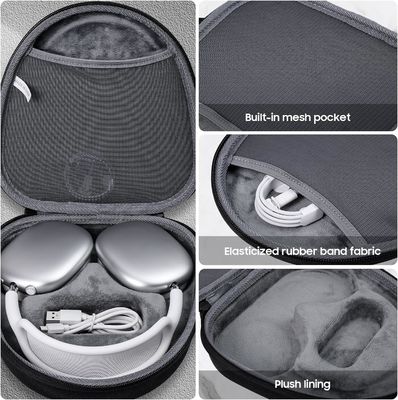 Airpods Max Case กระเป๋าสะพายหูฟังกระเป๋าสะพายกระเป๋าสะพายกระเป๋าสะพายเดินทางแบบพกพาที่กันรอยและกันฝุ่นสําหรับ Airpod