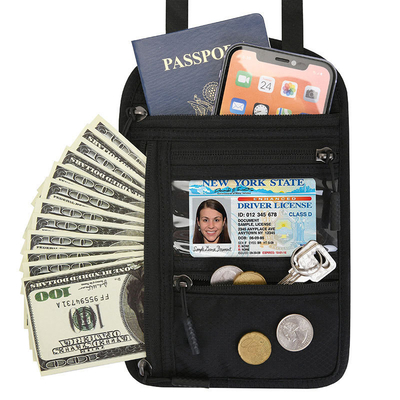 ท่องเที่ยวข้ามประเทศ เอกสารหลายประการ กระเป๋า RFID คอ ส่งหนังสือเดินทาง กระเป๋าเดินทาง ผู้ถือหนังสือเดินทาง เอกสารเปลี่ยน