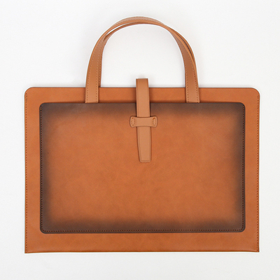 NEW PU LEATHER ขนาดใหญ่ กระเป๋าสตางค์กระเป๋าหนัง กระเป๋าเอกสารธุรกิจ กระเป๋าถือ กันน้ํา