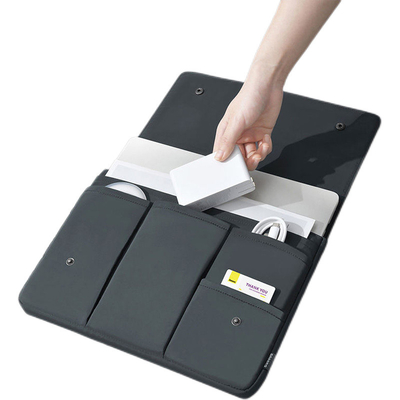 Laptop INNER BAG MULTI-LAYER HANDHELD IPAD ใส่ในกระเป๋าเก็บของ กระเป๋ากันน้ํา Clamshell กระเป๋าคอมพิวเตอร์ 13 &quot;ถึง 16&quot;