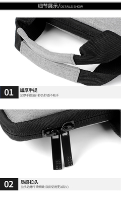 LAPTOP BAG 14/15.6-INCH HANDBAG กระเป๋ามือหนา กันกระแทก กันน้ํา และ กันรอย กระเป๋าคอมพิวเตอร์