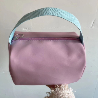 NEW PORTABLE MAKEUP BAG ขนาดใหญ่ CANDY COLOR กระเป๋าเดินทางกระเป๋าผ้าใบพกพา
