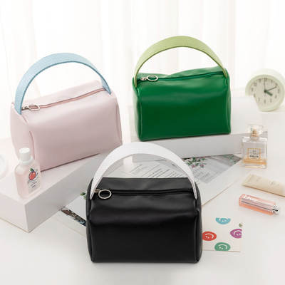 NEW PORTABLE MAKEUP BAG ขนาดใหญ่ CANDY COLOR กระเป๋าเดินทางกระเป๋าผ้าใบพกพา
