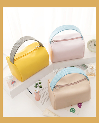 NEW PORTABLE MAKEUP BAG ขนาดใหญ่ CANDY COLOR กระเป๋าเดินทางกระเป๋าผ้าใบพกพา