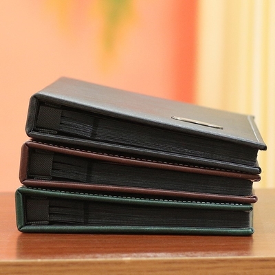 LEATHER 6 &quot;อัลบั้มภาพ อัลบั้มครอบครัว อัลบั้ม 240 ธุรกิจที่สับสน สํานักงาน อัลบั้มภาพ กระเป๋า