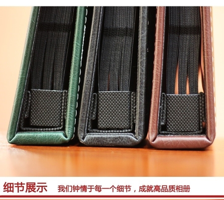LEATHER 6 &quot;อัลบั้มภาพ อัลบั้มครอบครัว อัลบั้ม 240 ธุรกิจที่สับสน สํานักงาน อัลบั้มภาพ กระเป๋า