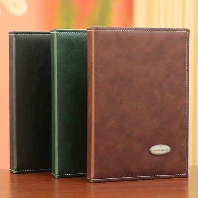 LEATHER 6 &quot;อัลบั้มภาพ อัลบั้มครอบครัว อัลบั้ม 240 ธุรกิจที่สับสน สํานักงาน อัลบั้มภาพ กระเป๋า