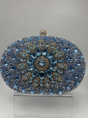 แอเมซอนเพชร-encrusted ดวงอาทิตย์อาหารเย็นกระเป๋าแฟชั่นของผู้หญิง อาหารเลี้ยง Clutch ทั้งหมด-คู่ชุด คืนกระเป๋า