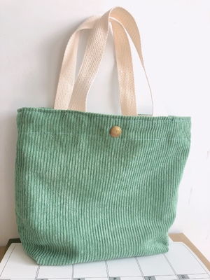 ARTSY CORDUROY BAG Casual PORTABLE MINI LADYES Clutch BAG VINTAGE ผ้ากระเป๋ากระเป๋าผ้ากระเป๋า