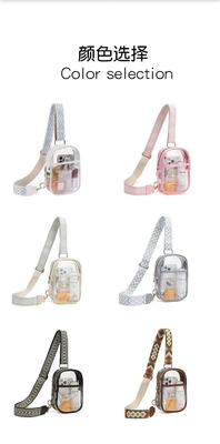 กระเป๋าสะพายหน้าอก TPU แอนติสปลาช์ กระเป๋าสะพายหน้าอก LULU กระเป๋าสะพายไหล่ LULU