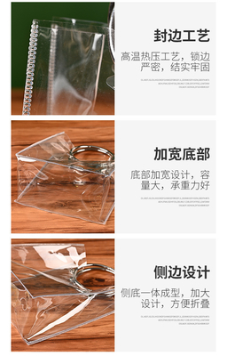 NS ใส PVC กระเป๋าสะพายกระเป๋าสะพาย