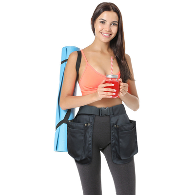 ภายนอกหลายประการหลายกระเป๋า ซิปเปอร์ FANNY PACK กีฬา แฟชั่น เข็มขัด แพรอน กระโปรงเข็มขัด