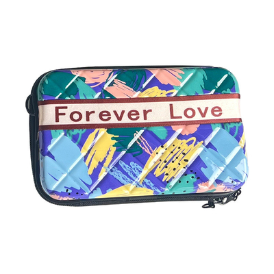 ASB+PC MATERIAL PORTABLE HARD SHELL MAKEUP BAG ONE SHOULDER PORTABLE STORAGE BAG WITH HAND GIFT BOX เทศกาลการประชุมประจําปี