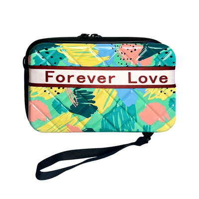 ASB+PC MATERIAL PORTABLE HARD SHELL MAKEUP BAG ONE SHOULDER PORTABLE STORAGE BAG WITH HAND GIFT BOX เทศกาลการประชุมประจําปี