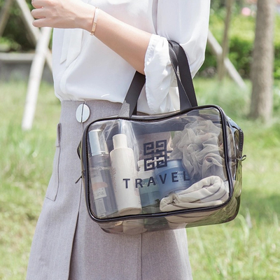 กระเป๋าเก็บของ PVC ใส กระเป๋าสะพายอินเตอร์เน็ต คนดัง กระเป๋าสะพายน้ํากระเป๋าสะพายน้ํา