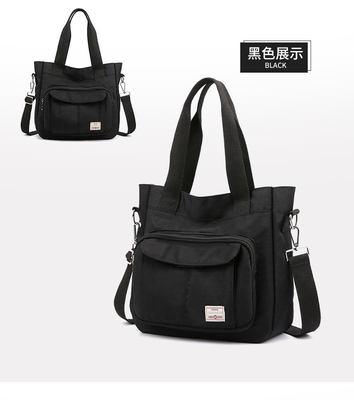 2024 NEW ATMOSPHERIC MOMMY BAG ขนาดใหญ่ กระเป๋าสะพายมือมือกระเป๋าสะพายร่างกาย กระเป๋าสะพายผ้าไนลอน