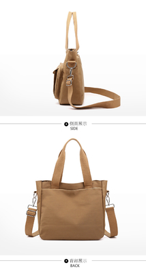 2024 NEW ATMOSPHERIC MOMMY BAG ขนาดใหญ่ กระเป๋าสะพายมือมือกระเป๋าสะพายร่างกาย กระเป๋าสะพายผ้าไนลอน