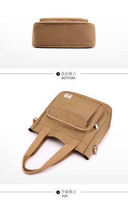 2024 NEW ATMOSPHERIC MOMMY BAG ขนาดใหญ่ กระเป๋าสะพายมือมือกระเป๋าสะพายร่างกาย กระเป๋าสะพายผ้าไนลอน