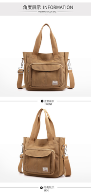 2024 NEW ATMOSPHERIC MOMMY BAG ขนาดใหญ่ กระเป๋าสะพายมือมือกระเป๋าสะพายร่างกาย กระเป๋าสะพายผ้าไนลอน