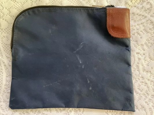 VINTAGE BANK OF AMERICA เงิน BAG LOCK BAG ID BAG BILL BAG เหรียญ BAG ธนาคาร LOCK BAG
