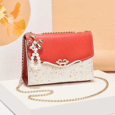2024 NEW DIAGONAL WOMEN'S BAG FASHION เวอร์ชั่นเกาหลีของกระเป๋ากระเป๋ากระเป๋ากระเป๋ากระเป๋ากระเป๋ากระเป๋า