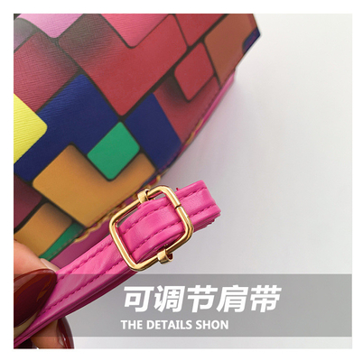 2024 ฤดูใบไม้ผลิ/ฤดูร้อน แฟชั่นใหม่ เนื้อเยื่อที่ตรงกัน สีที่ตรงกัน กระเป๋ากระเป๋าไหล่ กระเป๋าถือปีนี้