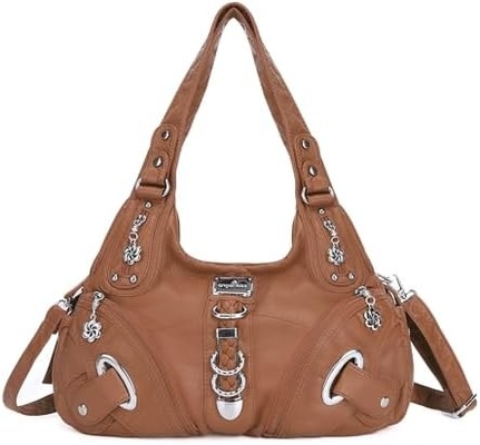 ANGELKISS HOBO กระเป๋าสตางค์และกระเป๋าสะพายมือสําหรับผู้หญิง กระเป๋าสตางค์กระเป๋าสะพายมือสําหรับผู้หญิง กระเป๋าสตางค์ใหญ่กระเป๋าสะพายมือรายวัน
