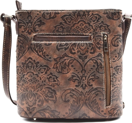 สไตล์แฟชั่น Western Cowgirl สไตล์หนัง FRIENGE crossbody กระเป๋าสะพายมือผู้หญิง กระเป๋าสตางค์ประเทศทุกวัน กระเป๋าไหล่