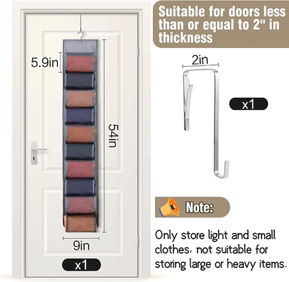 Legging Storage Organizer For Closet ระบบการจัดจัด closet ติดแขวน