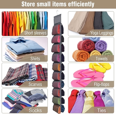 Legging Storage Organizer For Closet ระบบการจัดจัด closet ติดแขวน