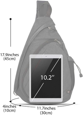 OutdoorMaster Sling Bag กระเป๋าสตางค์วันเดินป่า กระเป๋าสตางค์กระเป๋าสะพายกระเป๋ากระเป๋ากระเป๋าเดินทางกลางเมืองสําหรับผู้หญิงและผู้ชาย