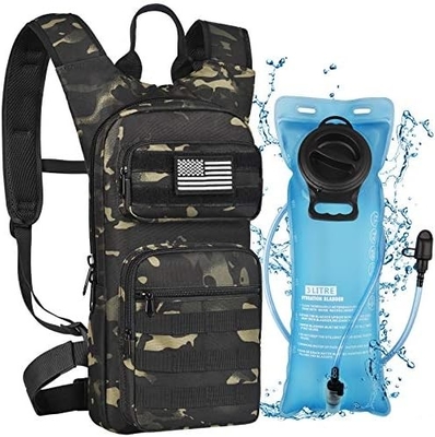 กระเป๋าสะพายน้ํา 3L กระเป๋าสะพายน้ํา TPU กระเป๋าสะพายน้ํา Tactical Molle สําหรับผู้ชาย ผู้หญิง กระเป๋าสะพายน้ําสําหรับการเดินป่า
