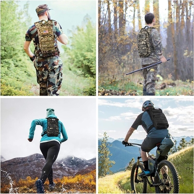 กระเป๋าสะพายน้ํา 3L กระเป๋าสะพายน้ํา TPU กระเป๋าสะพายน้ํา Tactical Molle สําหรับผู้ชาย ผู้หญิง กระเป๋าสะพายน้ําสําหรับการเดินป่า