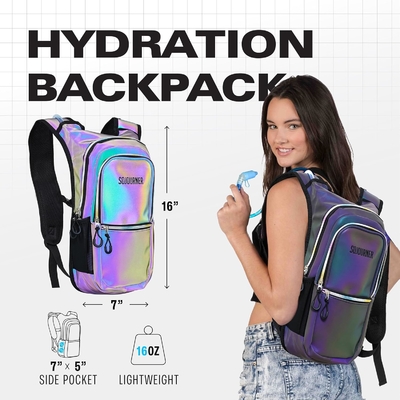 Sojourner Hydration Pack กระเป๋าเปื้อนน้ํา - กระเป๋าเปื้อนน้ําที่มี 2 ลิตรของน้ํา
