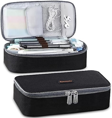Homecube กระเป๋าดินสอ กระเป๋าถือดินสอกระเป๋าใส่ดินสอ กล่องดินสอเครื่องสําอาง กระเป๋าผ้า Oxford กระเป๋าเก็บของขนาดใหญ่
