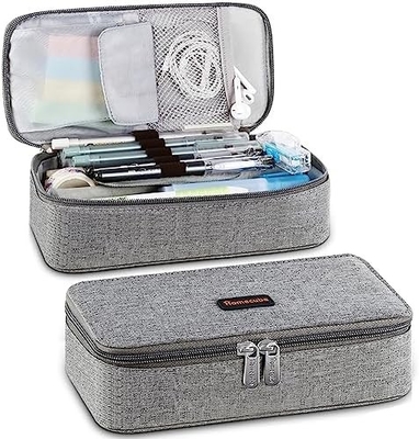 Homecube กระเป๋าดินสอ กระเป๋าถือดินสอกระเป๋าใส่ดินสอ กล่องดินสอเครื่องสําอาง กระเป๋าผ้า Oxford กระเป๋าเก็บของขนาดใหญ่