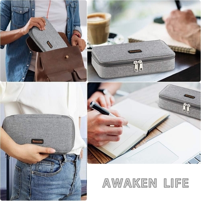 Homecube กระเป๋าดินสอ กระเป๋าถือดินสอกระเป๋าใส่ดินสอ กล่องดินสอเครื่องสําอาง กระเป๋าผ้า Oxford กระเป๋าเก็บของขนาดใหญ่