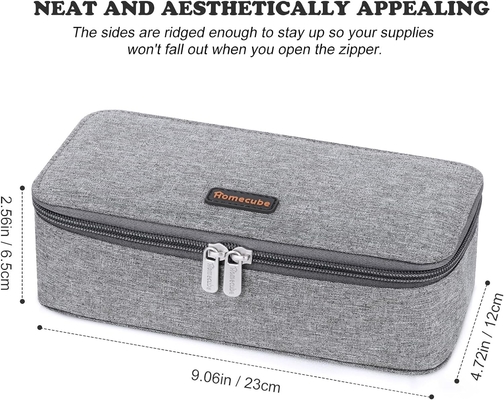 Homecube กระเป๋าดินสอ กระเป๋าถือดินสอกระเป๋าใส่ดินสอ กล่องดินสอเครื่องสําอาง กระเป๋าผ้า Oxford กระเป๋าเก็บของขนาดใหญ่