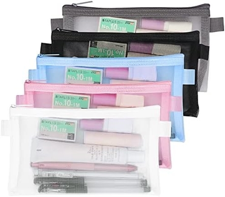 Classycoo Pencil Case 4 Pack ซิปเปอร์ กระเป๋าดินสอ กระเป๋าเก็บของกระเป๋าเก็บกระดาษ