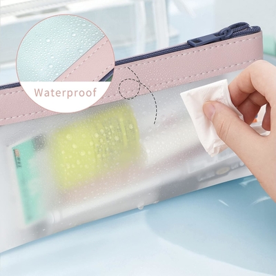 Classycoo Pencil Case 4 Pack ซิปเปอร์ กระเป๋าดินสอ กระเป๋าเก็บของกระเป๋าเก็บกระดาษ