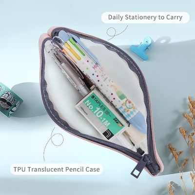 Classycoo Pencil Case 4 Pack ซิปเปอร์ กระเป๋าดินสอ กระเป๋าเก็บของกระเป๋าเก็บกระดาษ