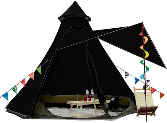 12'x10'x8'เท็นท์กัมปิ่งโดม 5-6 คน 4 ฤดูกาล เต็นท์กันน้ํากัน UV กันลม