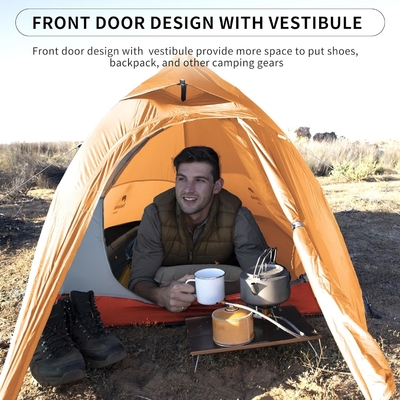 Naturehike Cloud-Up 1 Person Tent หนักเบา Backpacking Tent สําหรับ 1 คน
