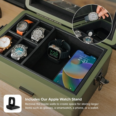 CASE ELEGANCE 10 สล็อตนาฬิกา ชุดจัดกรอบสําหรับผู้ชาย